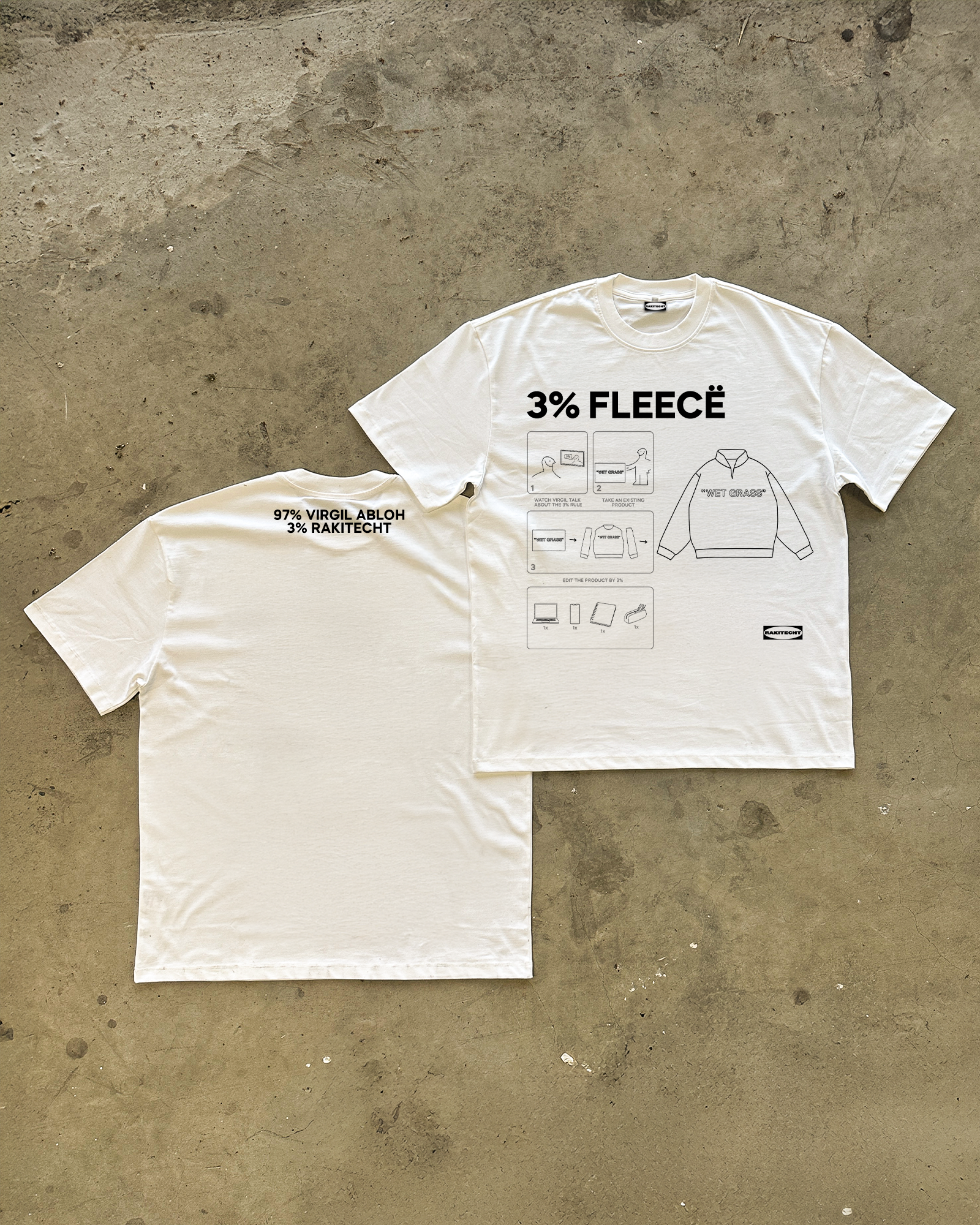 3% FLEECË TEE
