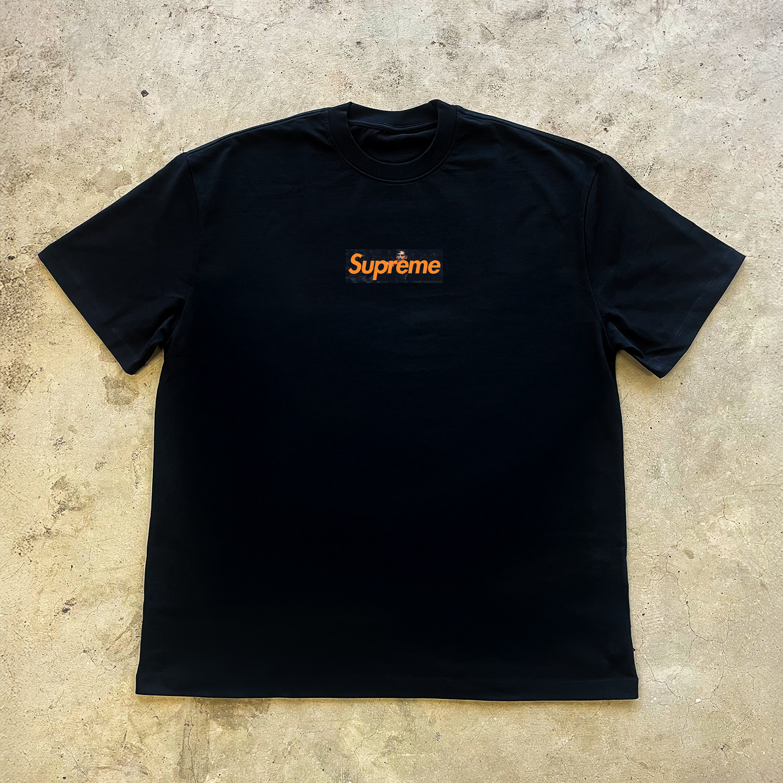 Marty SUPREME box logo tee (black)