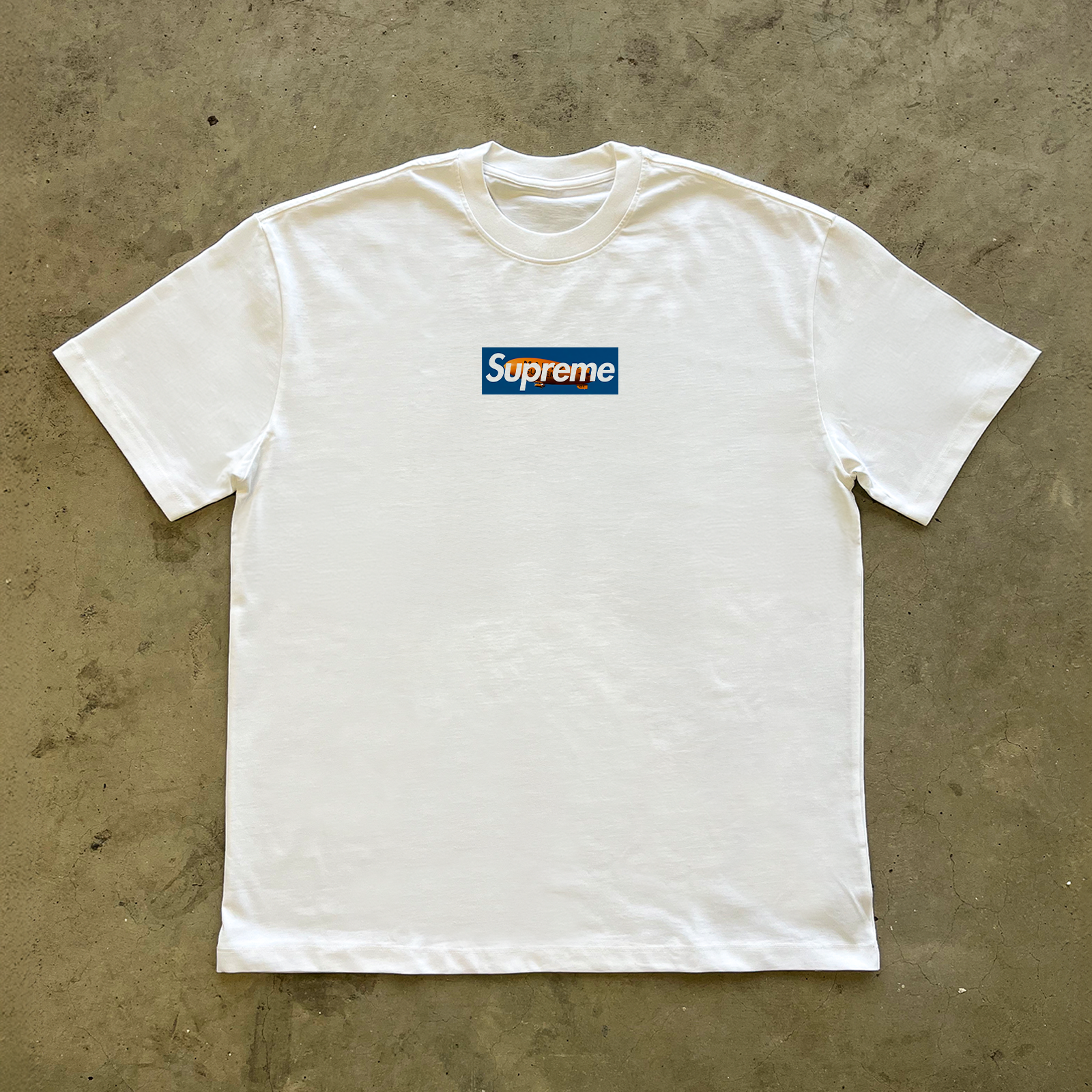 Marty SUPREME box logo tee (white)