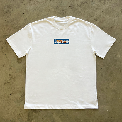 Marty SUPREME box logo tee (white)
