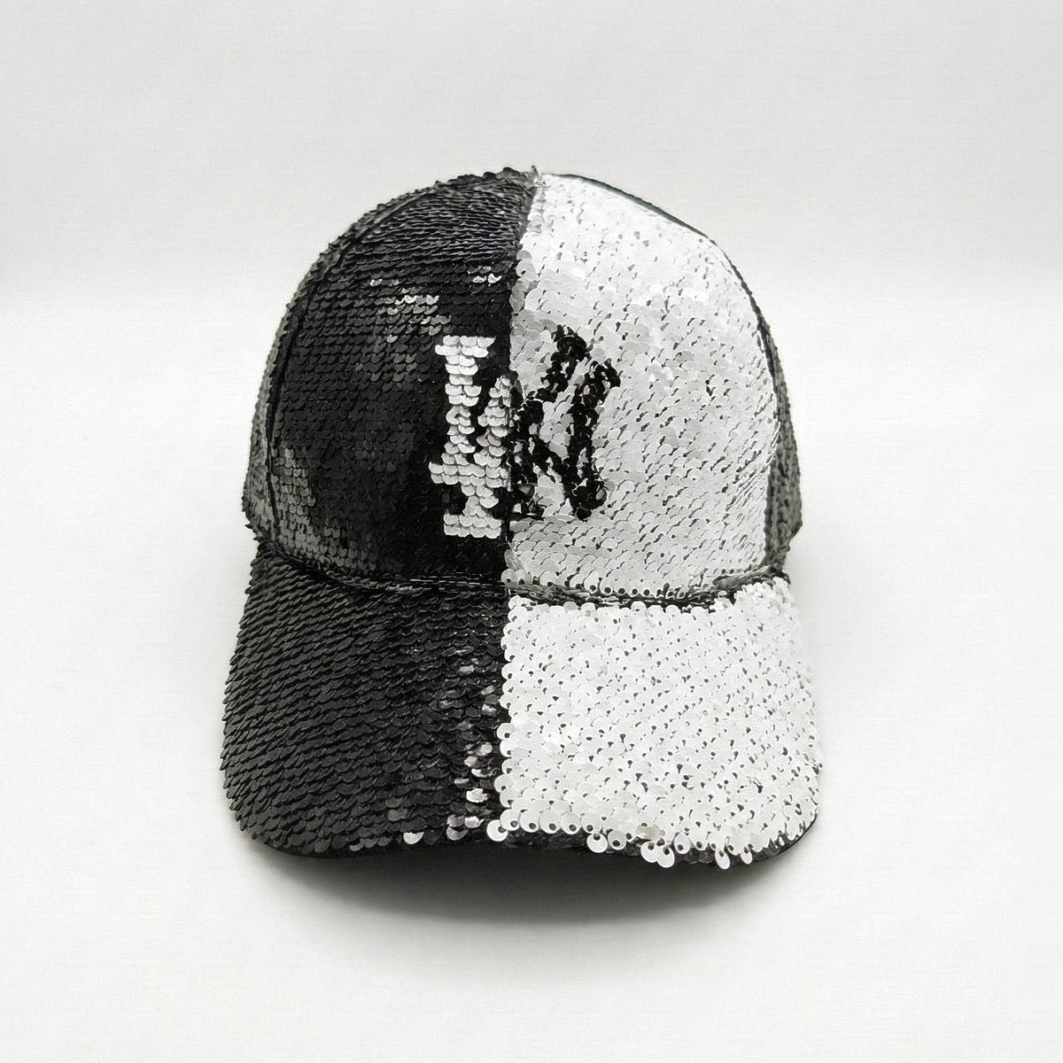 Sequin Cap | Reversible Sequin Snapback Hat by Rakitecht  display picture 3