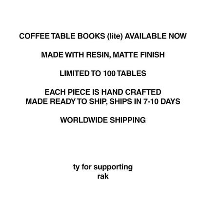 COFFEE TABLE BOOKS LITE