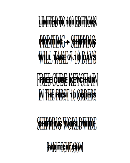 CARTI CUBE (+FREE CUBE KEYCHAIN)